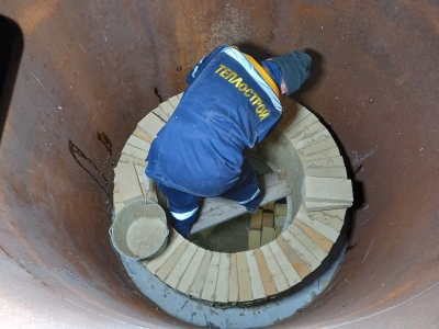 Футеровка печи по вспучиванию перлита для ТОО «Юнион Перлит» Фото 02