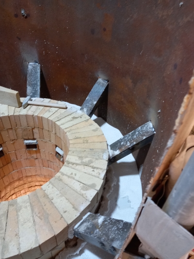 Футеровка печи по вспучиванию перлита для ТОО «Юнион Перлит» Фото 08