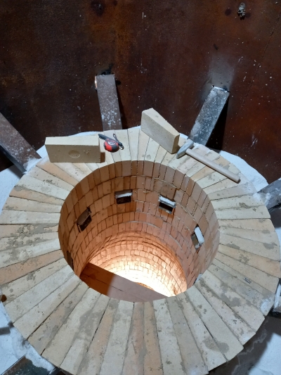 Футеровка печи по вспучиванию перлита для ТОО «Юнион Перлит» Фото 09