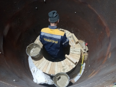 Футеровка печи по вспучиванию перлита для ТОО «Юнион Перлит» Фото 10