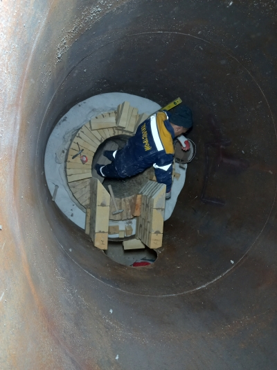 Футеровка печи по вспучиванию перлита для ТОО «Юнион Перлит» Фото 15