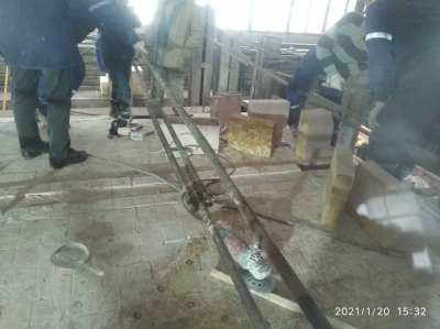 Капитальный ремонт стекловаренной печи ТОО «QAZAQ GLASS COMPANY» Фото 11