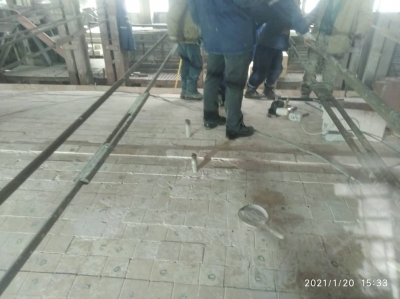 Капитальный ремонт стекловаренной печи ТОО «QAZAQ GLASS COMPANY» Фото 12