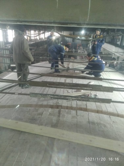 Капитальный ремонт стекловаренной печи ТОО «QAZAQ GLASS COMPANY» Фото 13