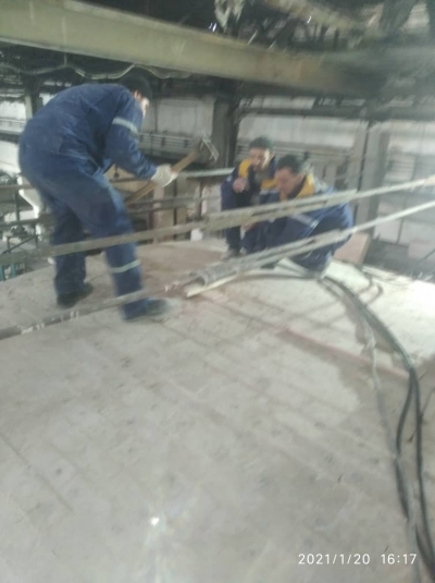 Капитальный ремонт стекловаренной печи ТОО «QAZAQ GLASS COMPANY» Фото 15