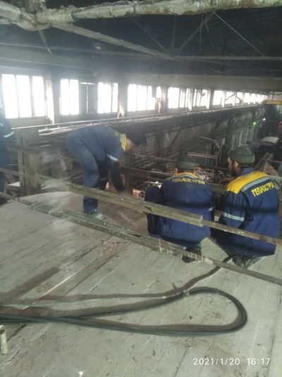 Капитальный ремонт стекловаренной печи ТОО «QAZAQ GLASS COMPANY» Фото 17