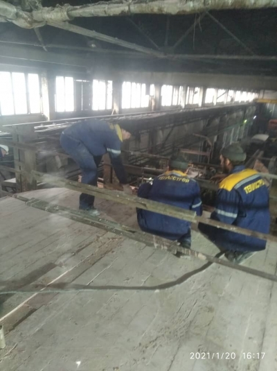 Капитальный ремонт стекловаренной печи ТОО «QAZAQ GLASS COMPANY» Фото 18