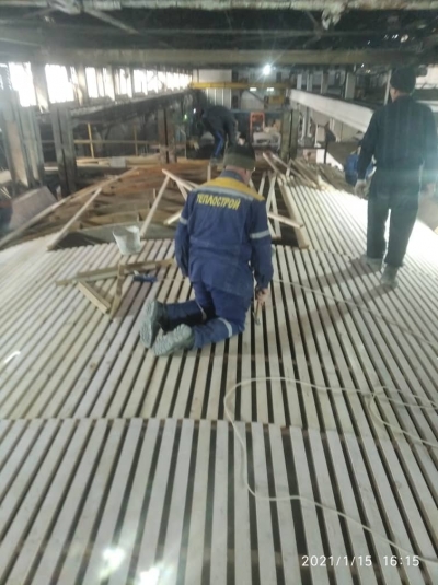 Капитальный ремонт стекловаренной печи ТОО «QAZAQ GLASS COMPANY» Фото 32