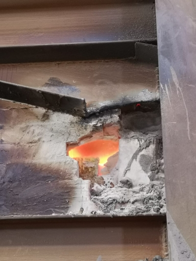 Футеровка печи подогрева нефти НПЗ Токмак 2 ОсОО «БИОПРОМ»