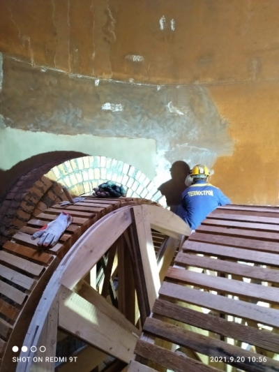 Футеровка кислотоупорным кирпичом г. Риддер 2021г Фото 03